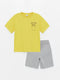 Comfortable Fit Boys' T-Shirt and Shorts